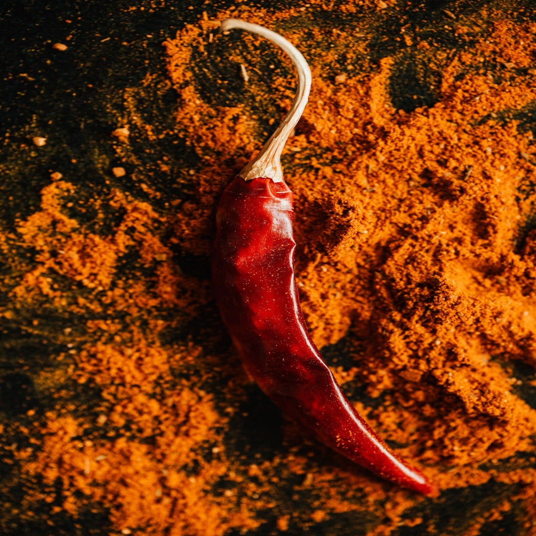 poudre de piment chili très puissant pour épicé vos recette de bouillette et d 'amorce